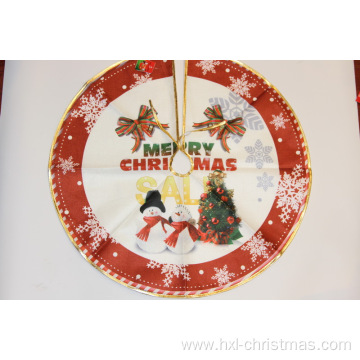 Decorative Handicraft Tree Skirt for Holiday Party